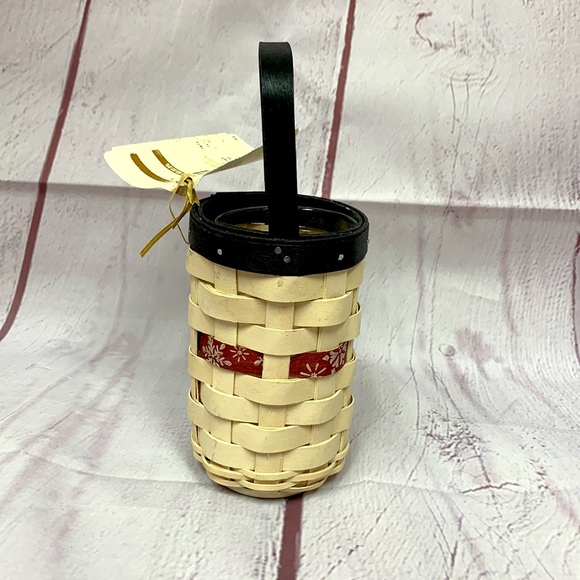 NWT Longaberger Mr Flurry Jr Basket - Picture 3 of 7